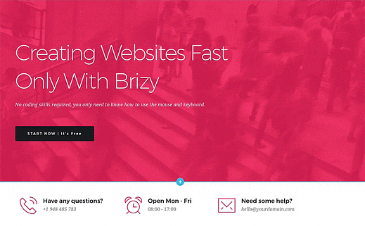 global fonts and colors in seconds across all pages with brizy